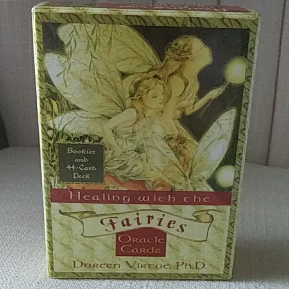 Healing With the Fairies Oracle deck tarot deck